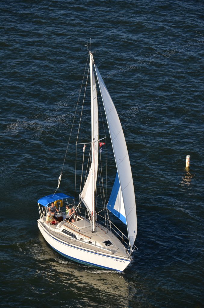 sailboat cruise lake erie