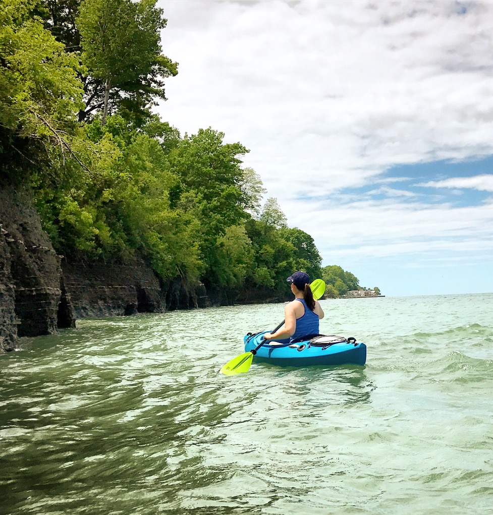 Kayaking In And Around Lake Erie Near Erie Pa Clement S Lake