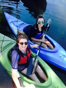 Kayaking Lake Erie